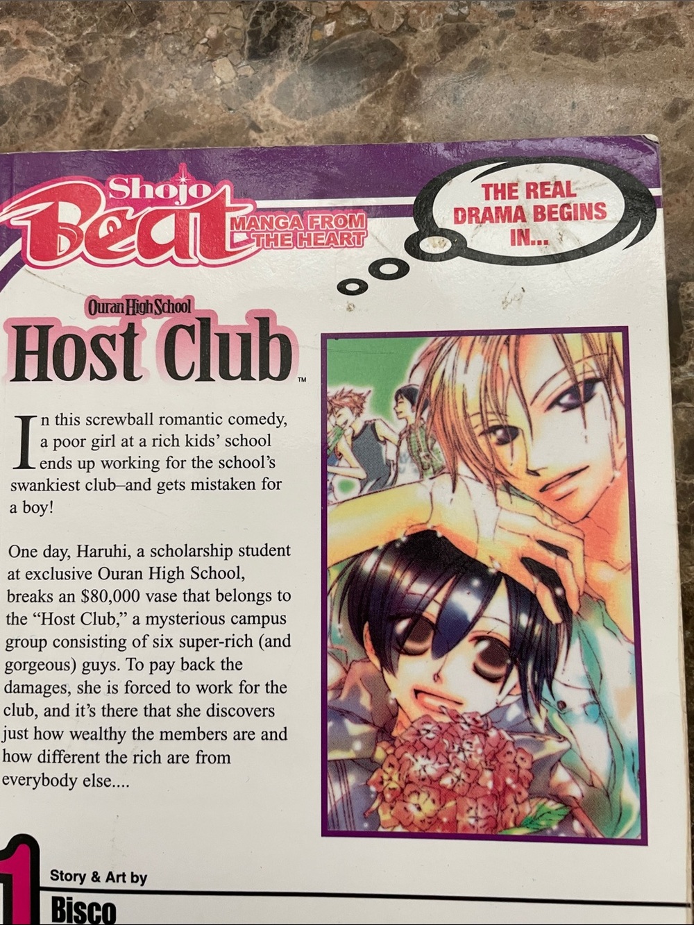 Ouran High School Host Club Art Print - Pink & Purple Accent